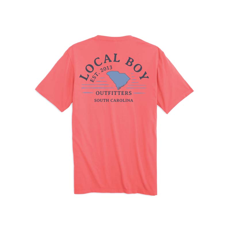 Youth South Carolina State Lines Short Sleeve T-Shirt