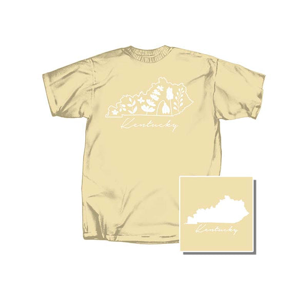  Kentucky Flowers Short Sleeve T-Shirt