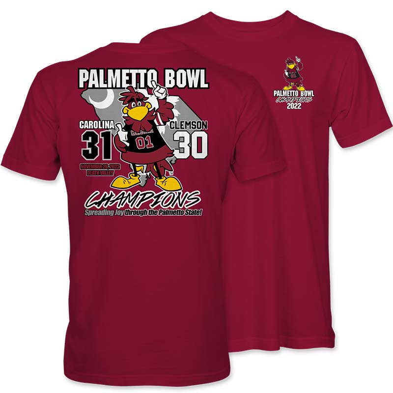 USC 2022 Palmetto Bowl Champs Short Sleeve T-Shirt
