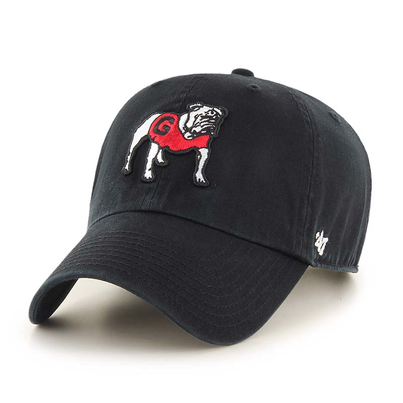 UGA Clean Up Hat in Black